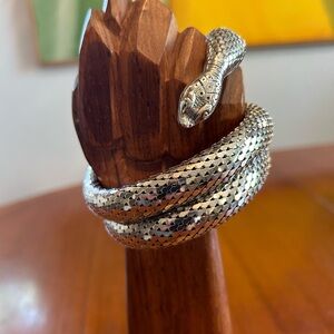 Whiting and Davis Vintage Smake Bracelet